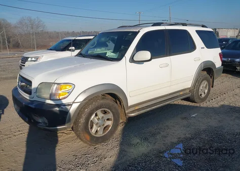 2003 Toyota Sequoia Sr5 V8 z USA, uszkodzony, nr VIN 5TDZT34A03S162036